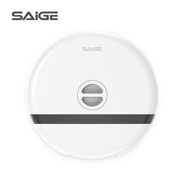 Saige High Quality ABS Plastic Wall Mounted Paper Towel Holder for Home