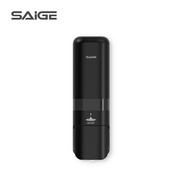 Saige Hotel ABS Plastic Wall Mounted Manual Hand Soap Dispensers