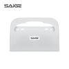 White Rectangular Restaurant Paper Seat Cover Dispenser