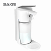 White ABS Desk-mounted Manual Sanitizer Dispenser