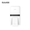 White Plastic Wall Mounting Manual Sanitizer Dispenser