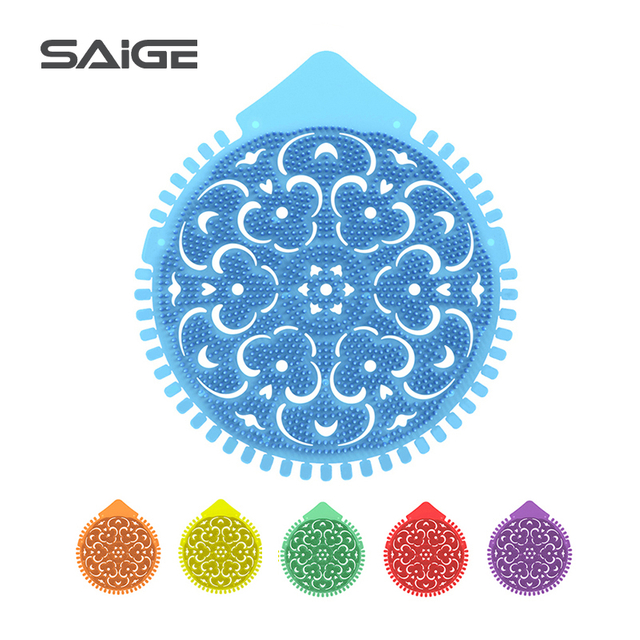 Guangzhou Saige Anti Splash Custom Printed Fragrance Wave Urinal Screen for Amazon