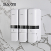 Saige Three in One Wall Mounted Triple Soap Dispensers