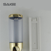 Saige 350ml*2 Bathroom Wall Mounted Plastic Hand Soap Dispenser