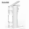 White ABS Desk-mounted Manual Sanitizer Dispenser