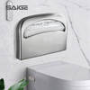 Silver Rectangular Hospital Paper Seat Cover Dispenser