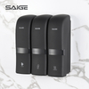 Saige Bathroom Wall Mount Triple Manual Hand Soap Dispenser