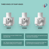 480ml ABS Plastic Hotel Bathroom Foaming Soap Dispensers