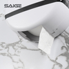 White Plastic Roll bathroom Tissue Box