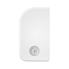 Saige Wall Mounted Jumbo Roll Paper Towel Dispenser with Manual Pull Auto Cut