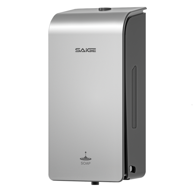 Saige 800ml White Wall Mounted Manual Soap Dispenser for Commercial Washrooms