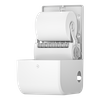 Saige Wall Mounted Jumbo Roll Paper Towel Dispenser with Manual Pull Auto Cut