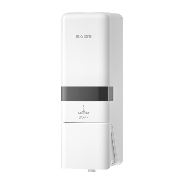 Saige 400ml Hotel ABS Plastic Wall Mount Manual Foaming Soap Dispensers