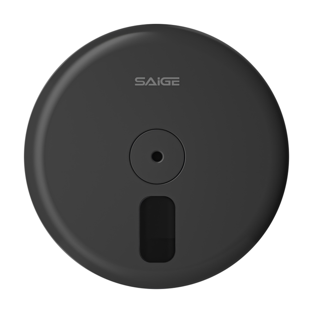 Saige Black Center Pull Paper Towel Dispenser